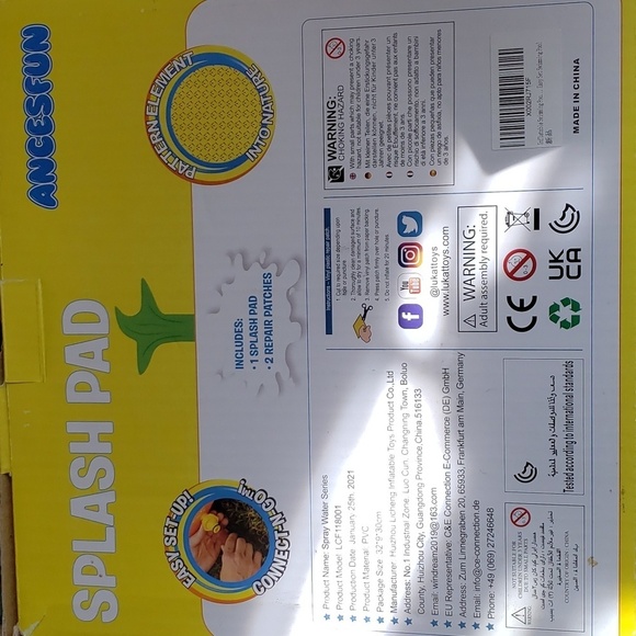 ANCESFUN Splash Pad - Picture 2 of 10